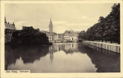 Ak Den Haag Südholland Niederlande, Hofvijver