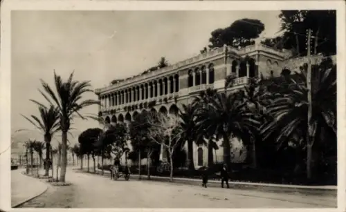 Ak Genova Genua Liguria, Unterkunft am Meer