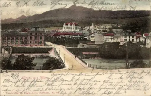 Ak Olten, kanton Solothurn, Gesamtansicht