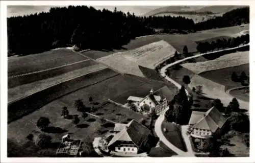 Ak Schlechtbach Rudersberg in Württemberg, Fliegeraufnahme