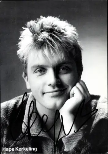 Ak Schauspieler, Komiker und Autor Hape Kerkeling, Portrait, Autogramm