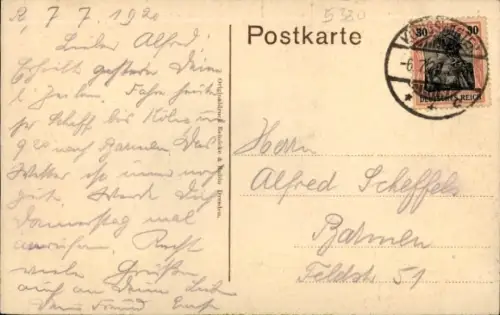 Ak Königswinter am Rhein, Fähre