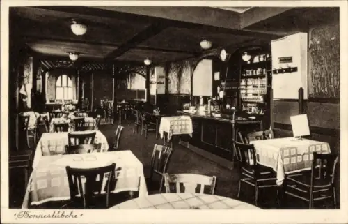 Ak Assmannshausen Rüdesheim am Rhein, Hotel-Restaurant Niederwald Boppestübchen