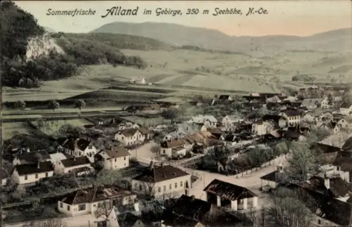 Ak Alland in Niederösterreich, Gesamtansicht