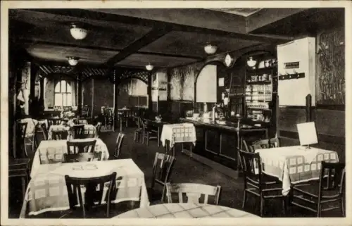 Ak Assmannshausen Rüdesheim am Rhein, Hotel-Restaurant Niederwald Boppestübchen