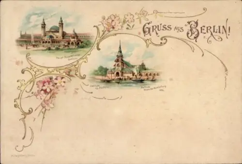 Litho Berlin, Ausstellung, Ausstellungsgebäude