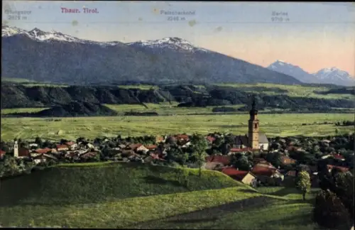 Ak Thaur in Tirol, Gesamtansicht