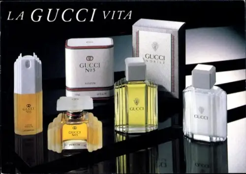 Ak Gucci Parfum, Reklame