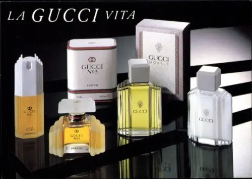 Ak Gucci Parfum, Reklame