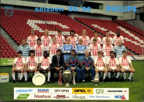 Ak Fußballmannschaft, 1989-1990