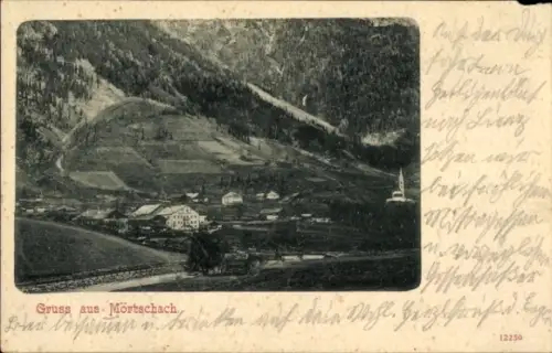 Ak Mörtschach in Kärnten, Panorama