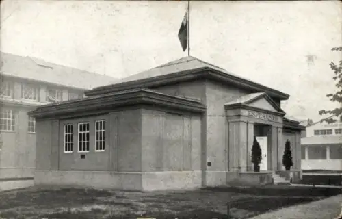 Ak Leipzig, Esperanto-Domo, Weltausstellung 1914