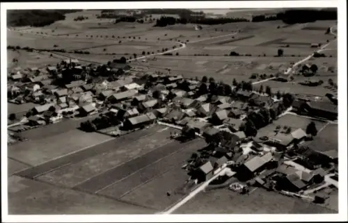 Ak Aitrang im Allgäu Schwaben, Fliegeraufnahme