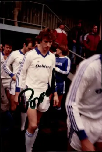 Foto Autogrammkarte Fußballer Andreas Pospich, Eintracht Braunschweig, Autogramm