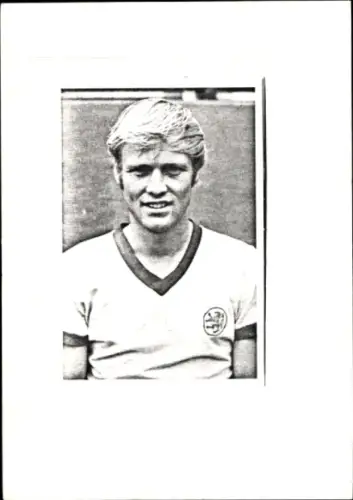 Autogrammkarte Fußballer Bent Jensen, Eintracht Braunschweig, Autogramm