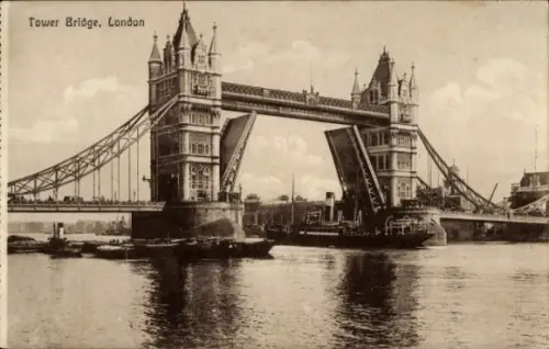 Ak London England, Tower Bridge