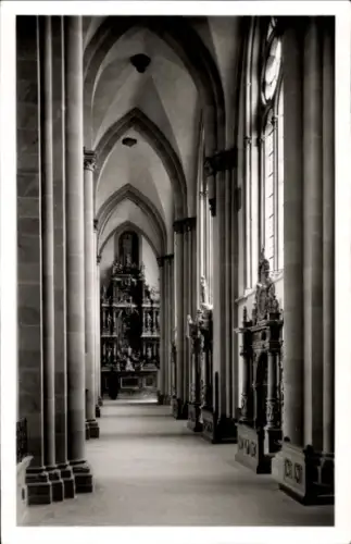 Ak Paderborn in Westfalen, Paderborn Dom, nördliches Seitenschiff, Fürstenberg-Grabmal