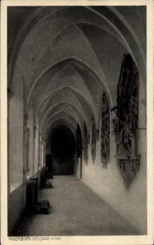 Ak Paderborn in Westfalen,  Kreuzgang im Dom