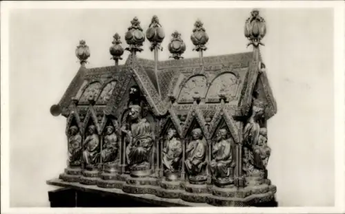 Ak Marburg an der Lahn, Sarkophag der Hl. Elisabeth, St. Elisabethkirche, Marburg