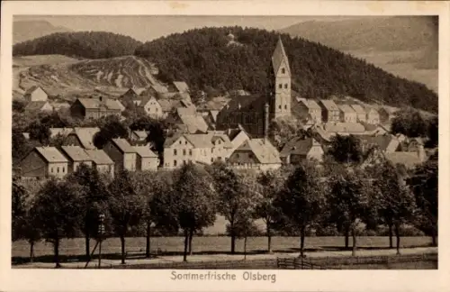Ak Olsberg im Sauerland, Gesamtansicht