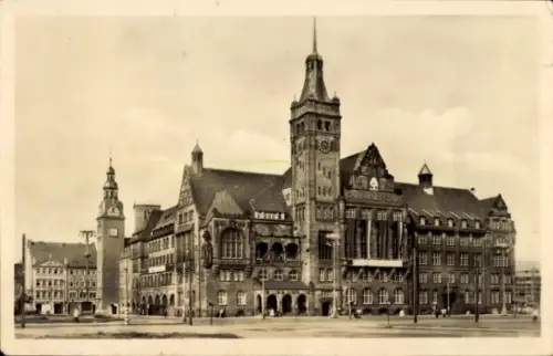 Ak Karl Marx Stadt Chemnitz in Sachsen, Rathaus