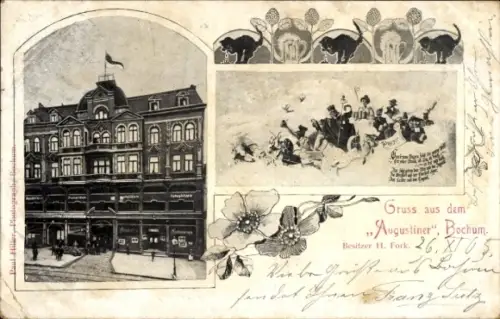 Ak Bochum im Ruhrgebiet, Augustiner