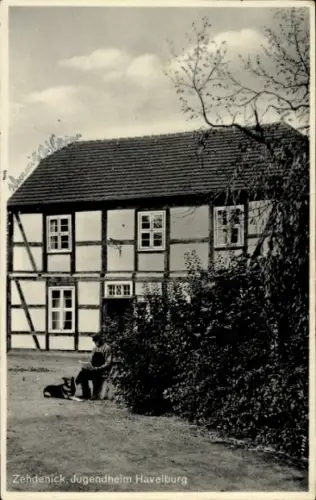 Ak Zehdenick in der Mark, Jugendheim Havelburg