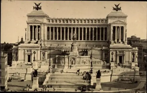 Ak Roma Rom Lazio, Nationaldenkmal für Viktor Emanuel II.