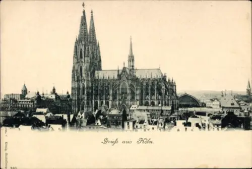 Ak Köln am Rhein, Dom
