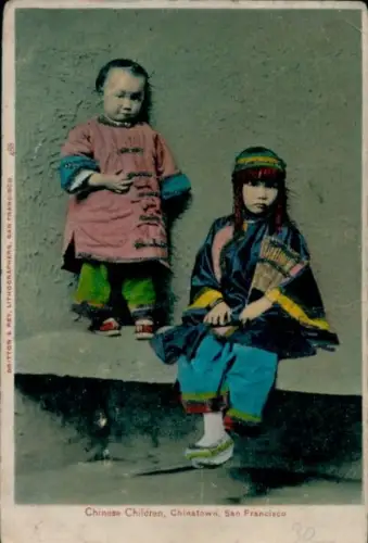 Glitzer PC Chinese Children, Chinatown, San Francisco