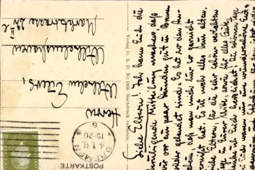 Ak Hansestadt Bremen, Roland-Statue