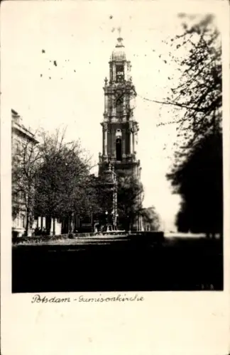 Foto Ak Potsdam, Garnisonkirche