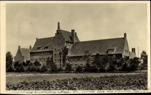 Ak Binnen Egmond aan de Hoef Nordholland, St Adelbertus Abdij