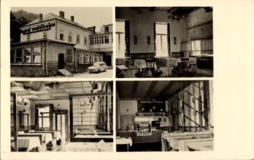 Ak Weidling Klosterneuburg in Niederösterreich, Hotel Waldheim, Innenansichten