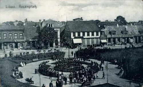 Ak Liepaja Libau Lettland, Rosenplatz