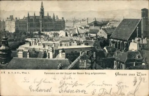 Ak Wien 1 Innere Stadt, Panorama