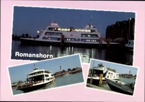 Ak Bodensee, Fähre Romanshorn