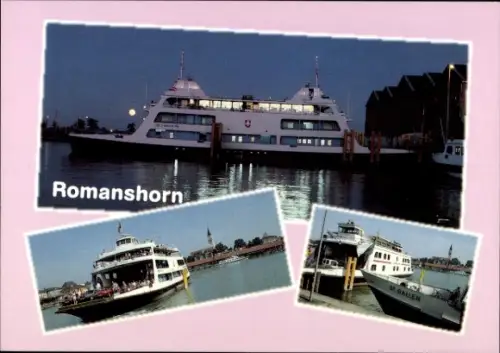 Ak Bodensee, Fähre Romanshorn