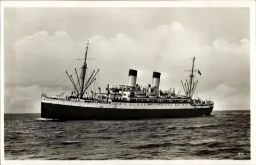 Ak HSDG Passagierschiff MS Monte, Dampfer, Zweischrauben-Motorschiff