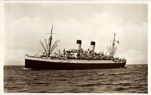 Ak HSDG Passagierschiff MS Monte, Dampfer, Zweischrauben-Motorschiff