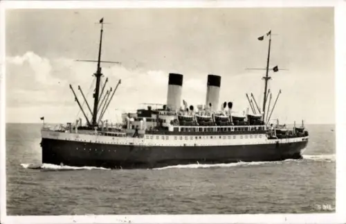 Ak Zweischrauben Motorschiff MS Monte Olivia, HSDG