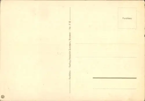 Ak Bremen, Kolonialdenkmal