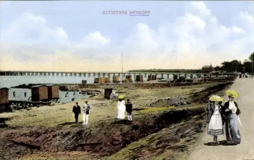 Ak Ostseebad Niendorf Timmendorfer Strand, Strandpromenade