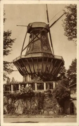 Ak Potsdam, Schloss Sanssouci, Windmühle