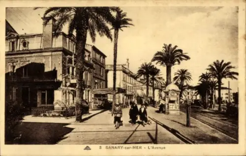 Ak Sanary sur Mer Var, Avenue