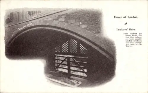 PC London England, Tower of London, Traitor's Gare