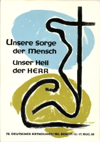 Maximum Ak 78. Deutscher Katholikentag Berlin 1958