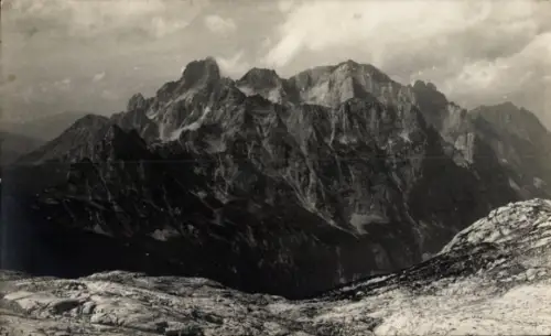 Ak Gosau in Oberösterreich, Gosaukamm von der Adamekhütte