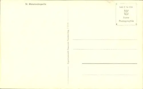 Ak Beuron, St. Mauruskapelle