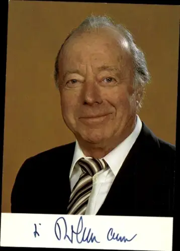 Ak Schauspieler Heinz Rühmann, Portrait, Autogramm